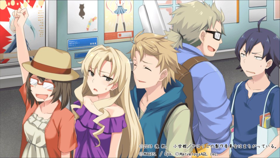 果然游戏中我的青春恋爱物语也有问题