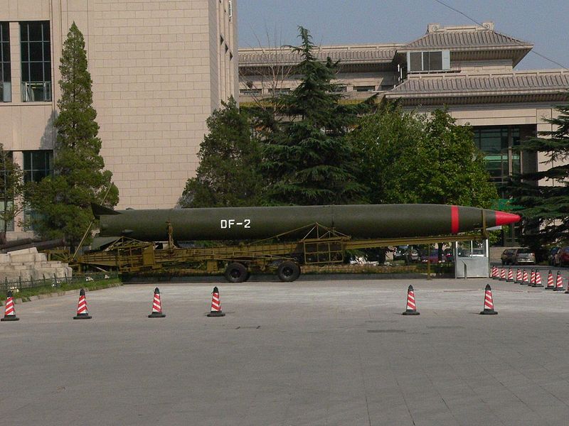  p>东风-2弹道导弹(代号:df-2,北约代号:css-1,系列型号:东风-2a),是 