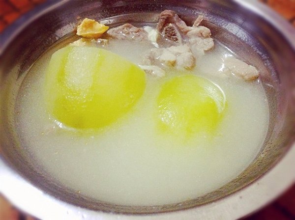 节瓜蜜枣排骨汤