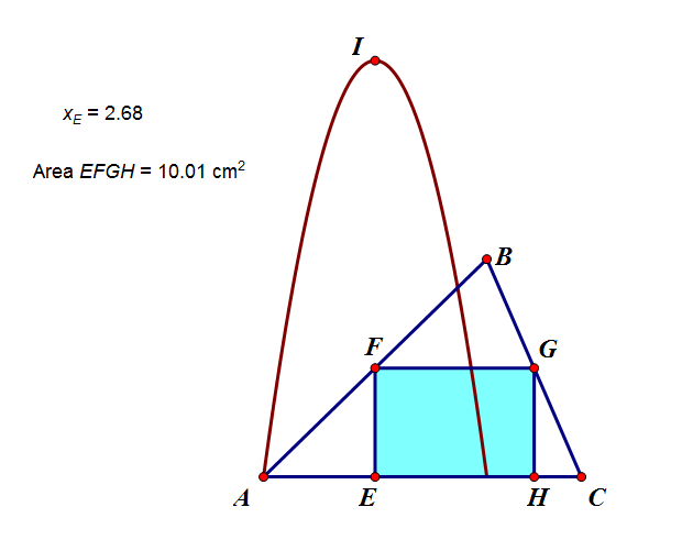 三角形内接矩形