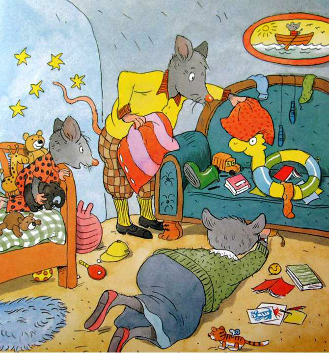  p>《快睡吧,小田鼠》是一篇充满浓郁儿童情趣的童话故事,作者采用