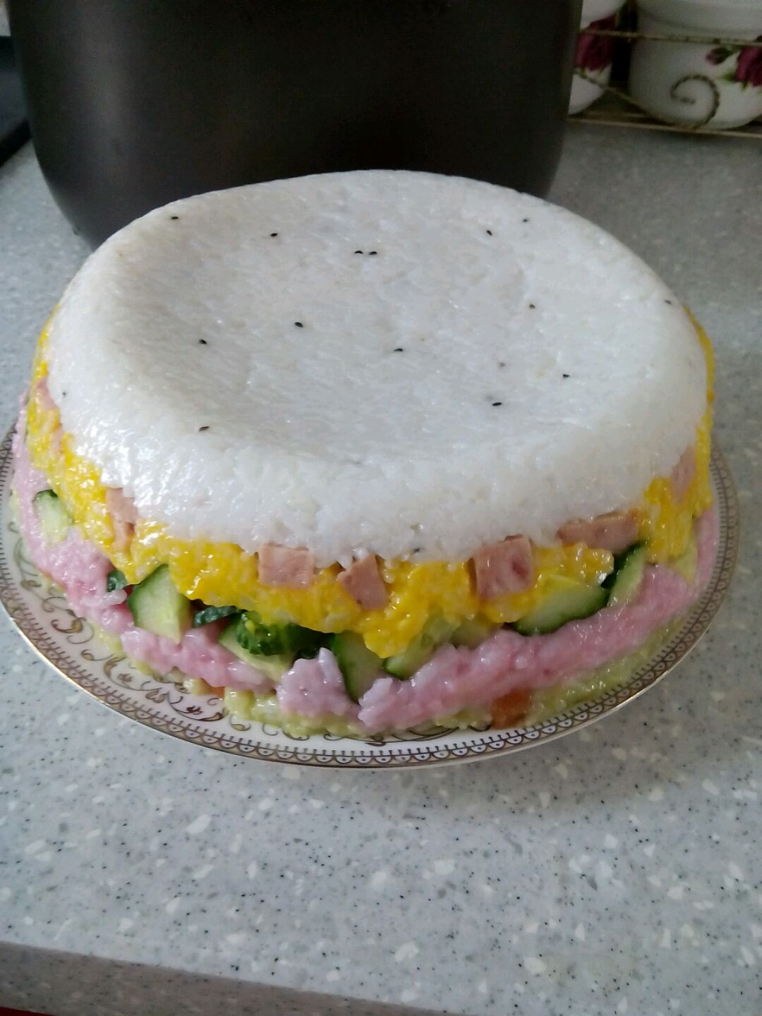 米饭蛋糕