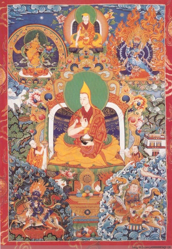  p>罗桑益西贝桑布(1663-1737年),藏传佛教格鲁派大活佛,第五世班禅