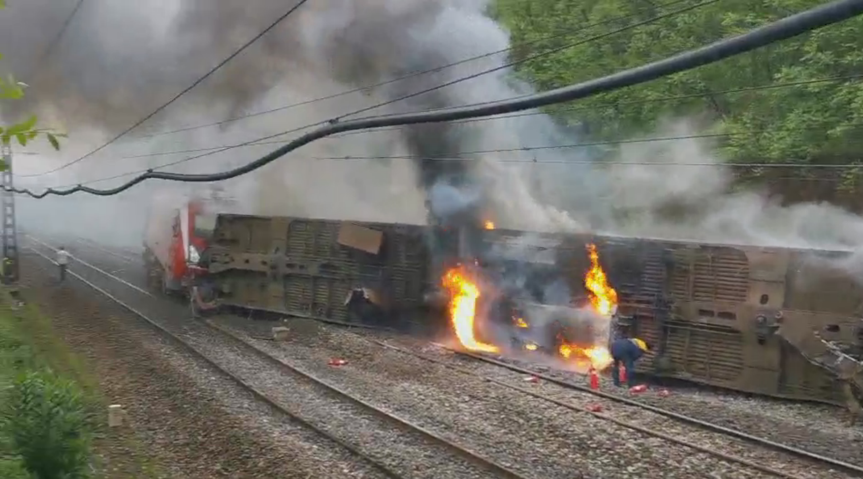 3·30郴州永兴境内列车侧翻事故