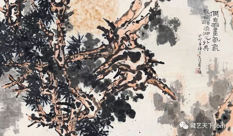 2.875亿元！潘天寿《无限风光》再创最高价纪录！_百科TA说