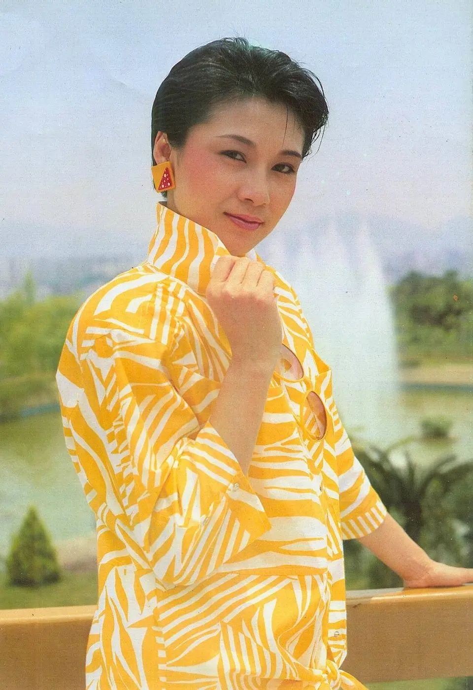 c">欧阳佩珊(1953年12月6日一2017年7月9日),本名陈洁英,出生于中国 a