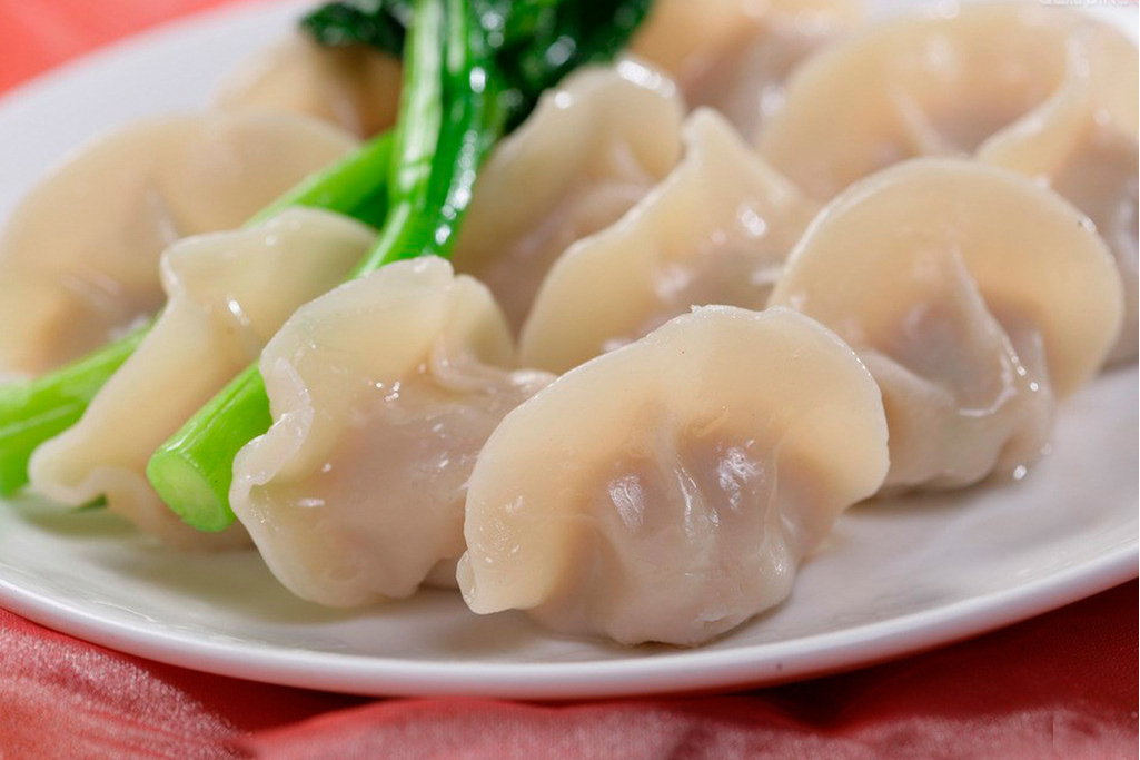 白萝卜羊肉馅饺子