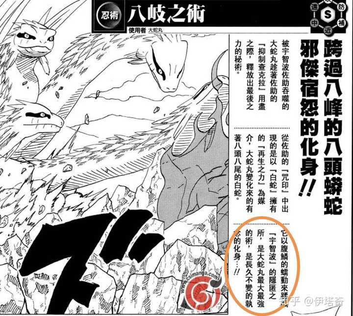 漫画中 a target="_blank" href="/item/大蛇丸/531127" data-lemmaid