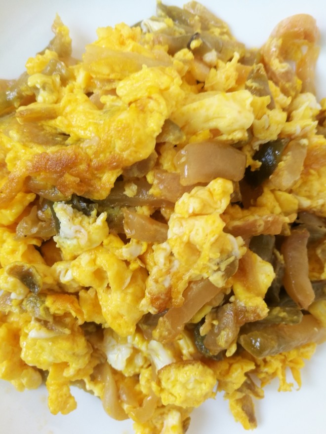 榨菜炒蛋