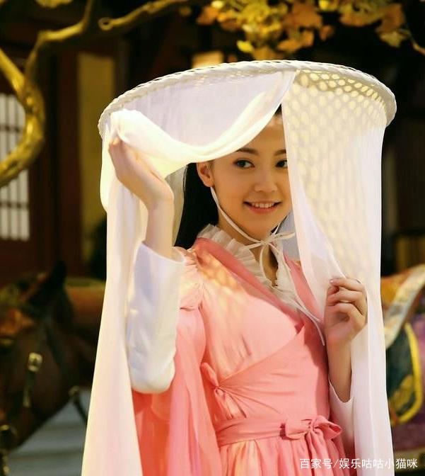 十位戴白色帷帽的古装美女，张馨予霸气赵丽颖呆萌，均不及她惊艳_百科TA说