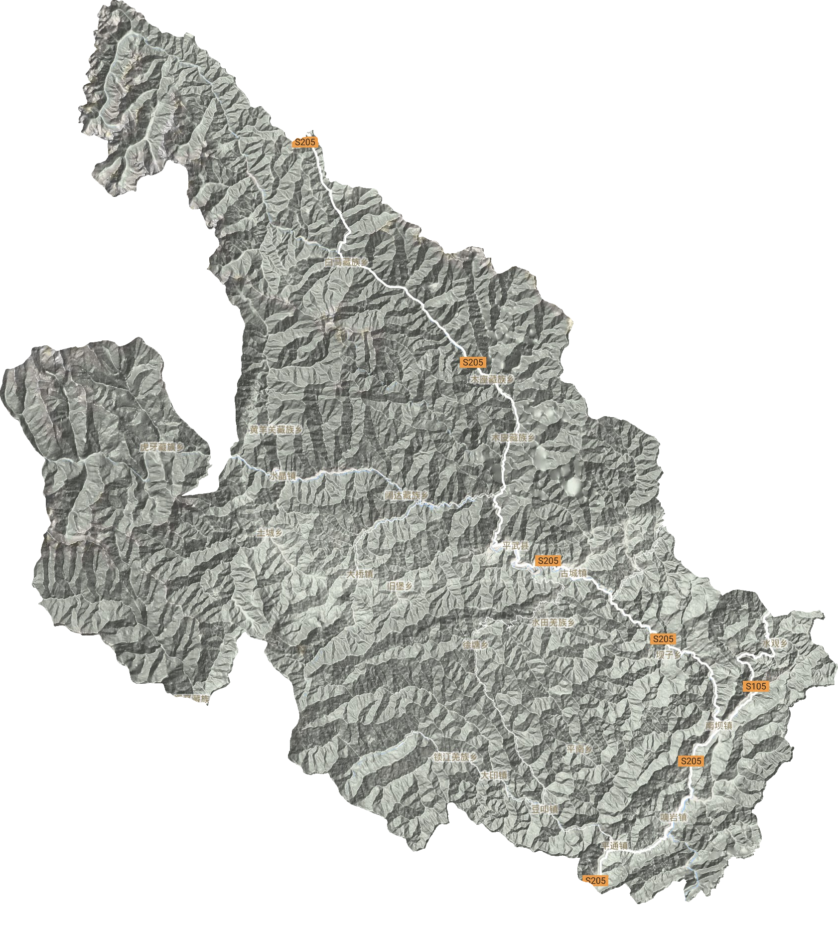 四川平武县