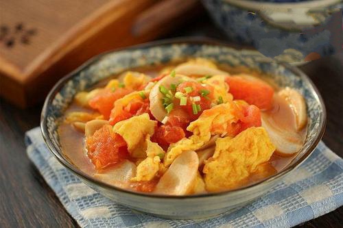 杏鲍菇西红柿炒鸡蛋