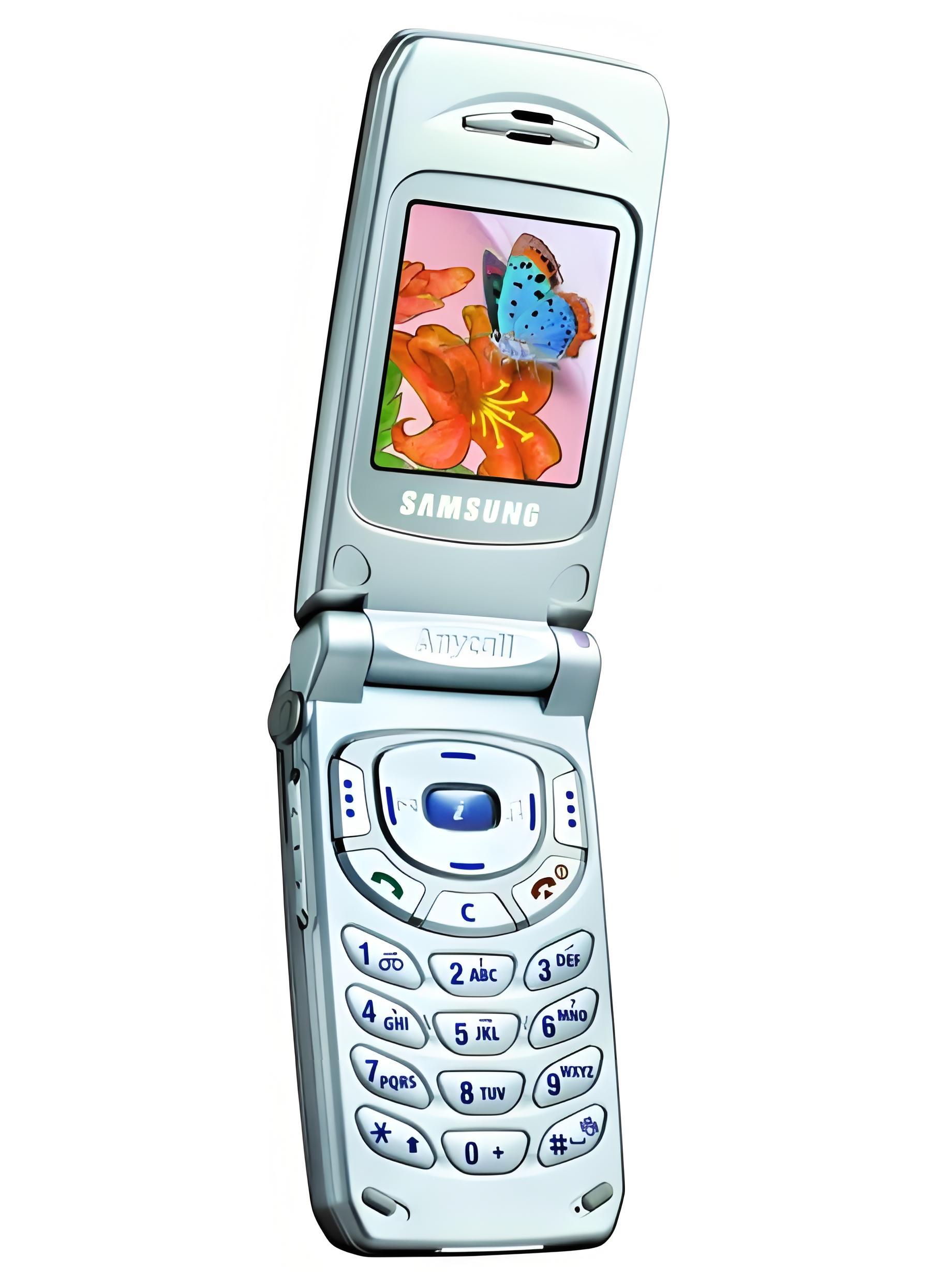 三星t408是一款手机,65,536 tft 真彩屏幕