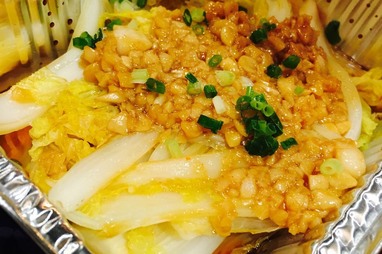 锡纸娃娃菜