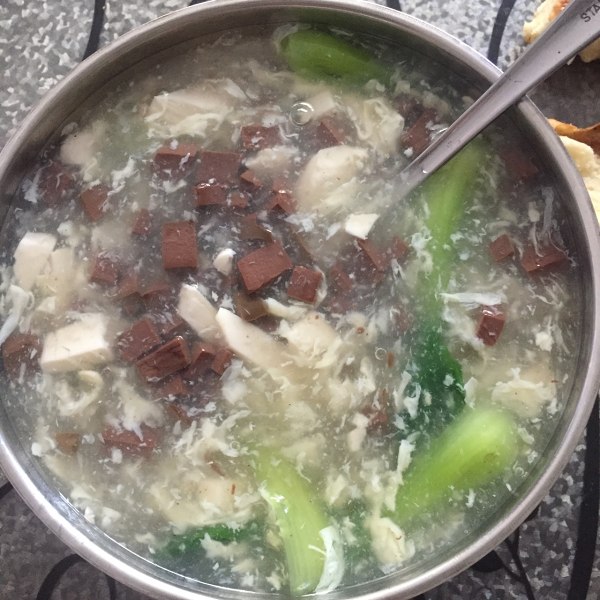鸭血豆腐羹