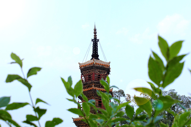  p>蓬莱寺塔在浛洸镇东北方平地上,因塔旁建有蓬莱寺(已毁)而得名.