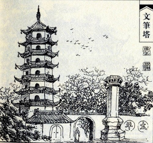 文笔塔
