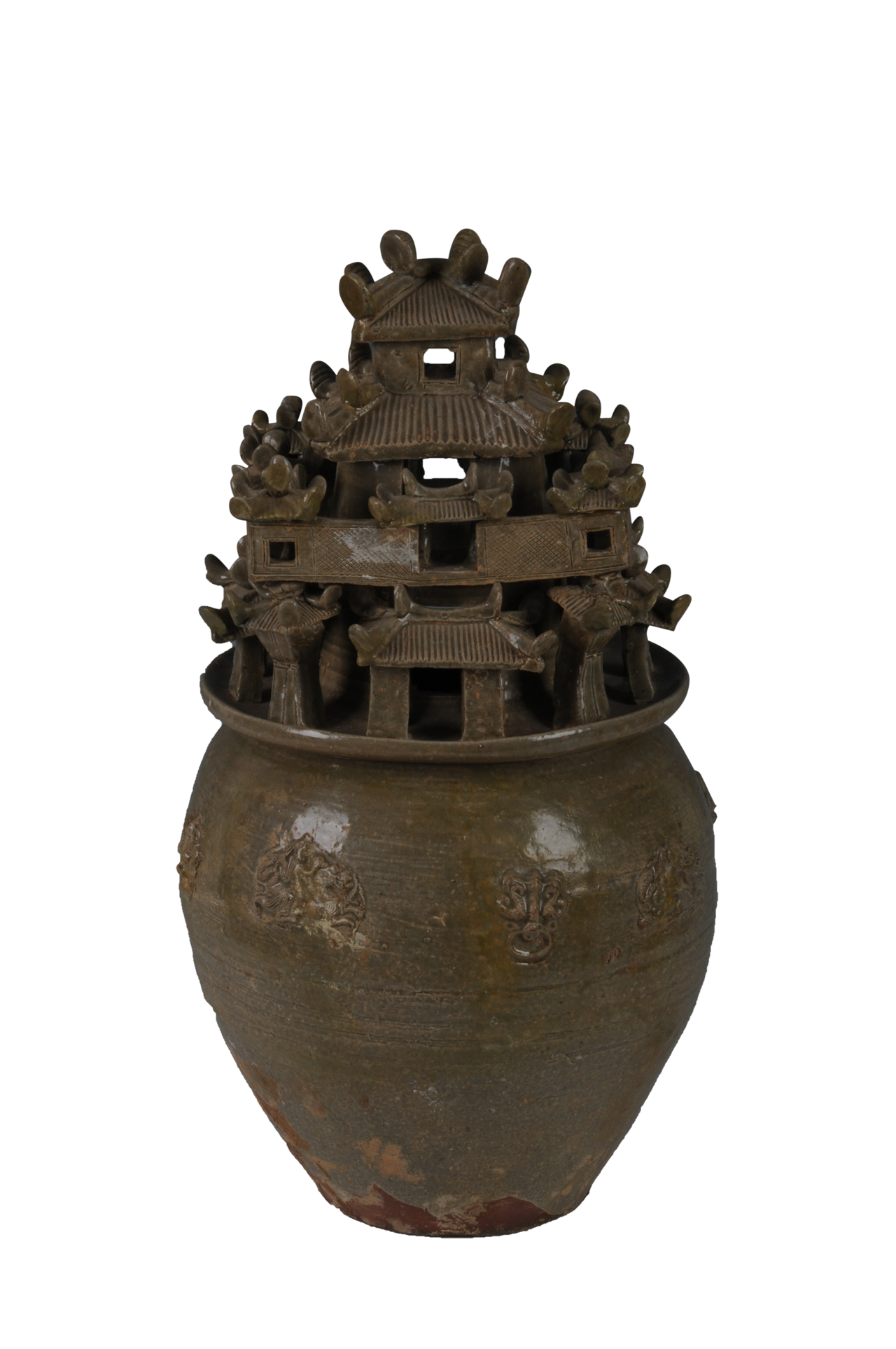 西晋越窑青瓷谷仓