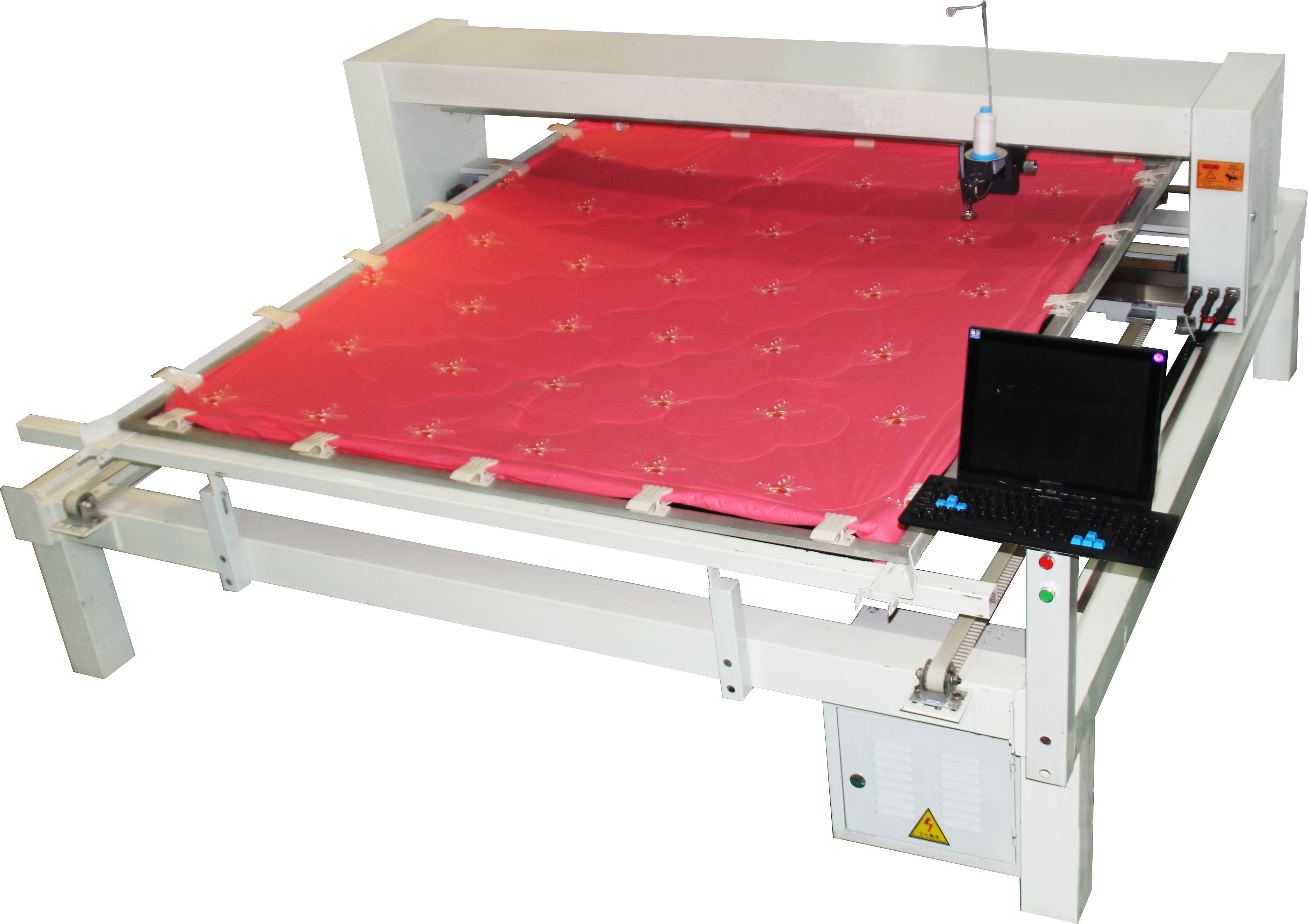  p>电脑绗缝机是 a href="#" data-lemmaid="1747953">绗缝机 /a>与