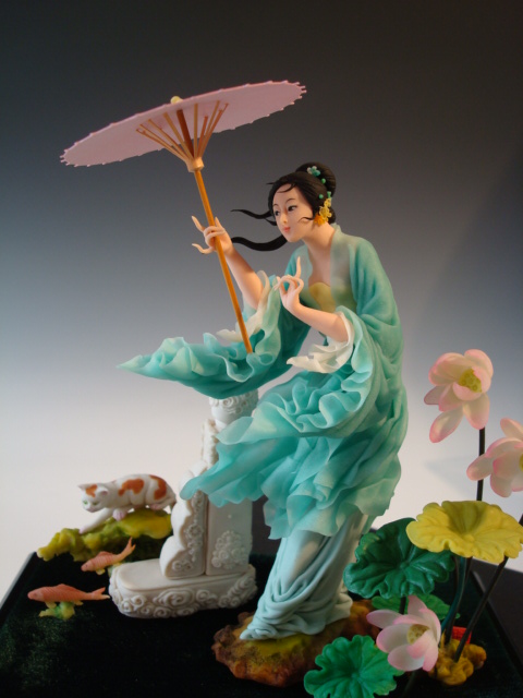  p>王玓,1948年生,天津人,现代面塑大师.