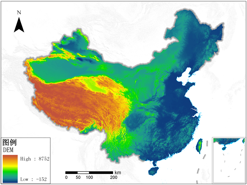  p>数字高程模型(digital elevation model),简称dem,是通过有限的