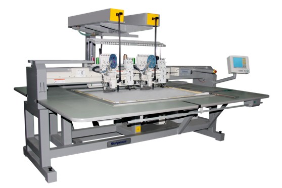  p>激光绣花机,是指在绣花机上加装激光系统,将电脑刺绣与高速激光