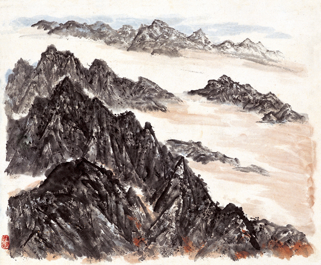  p>《祁连山写生15》是现代画家赵望云创作的一幅纸本水墨设色画. /p>