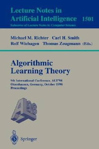 Algorithmic Learning Theory_百度百科