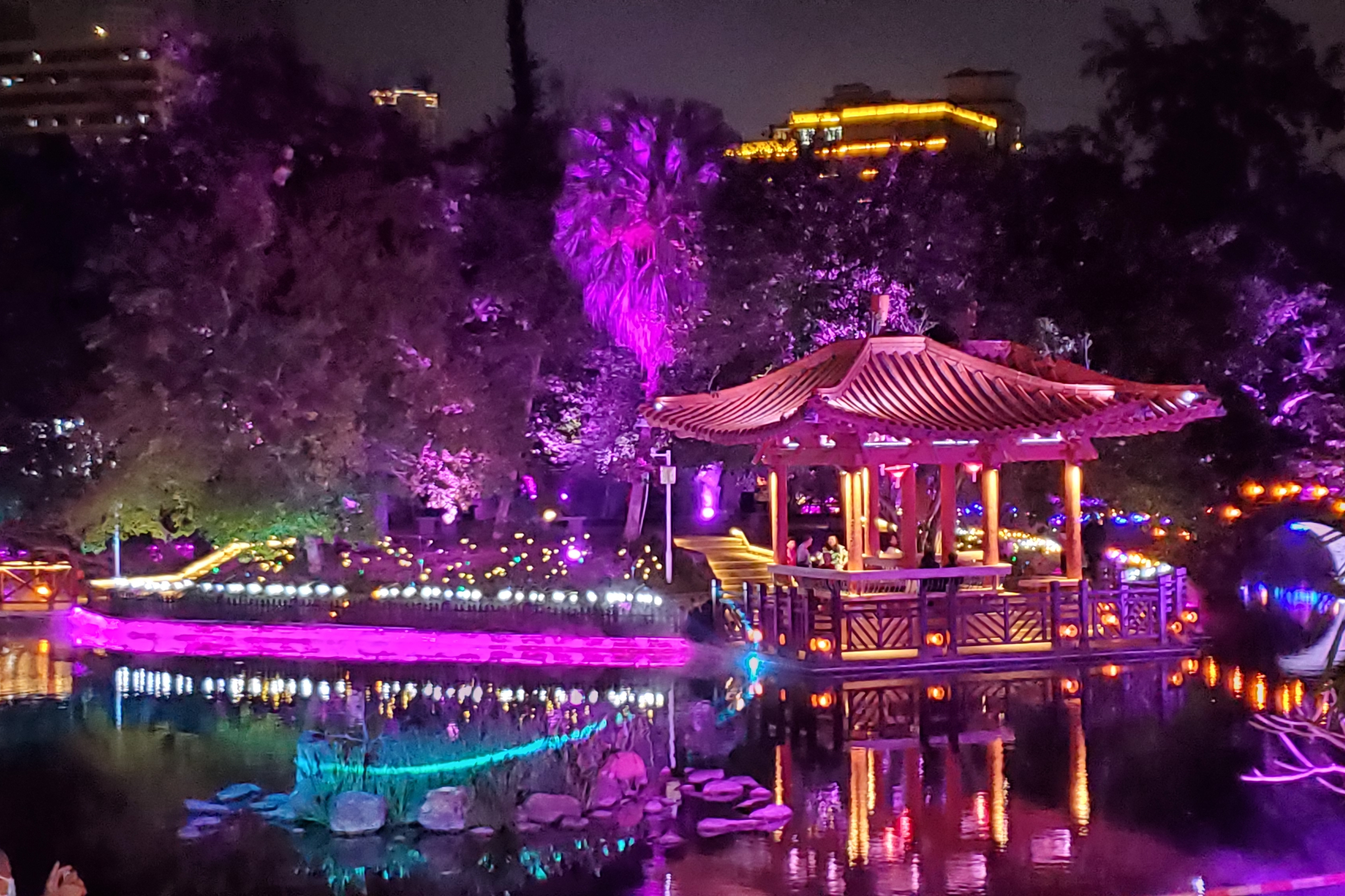 五公祠夜景夜游