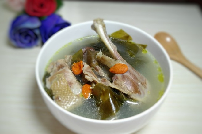 海带鸭子汤