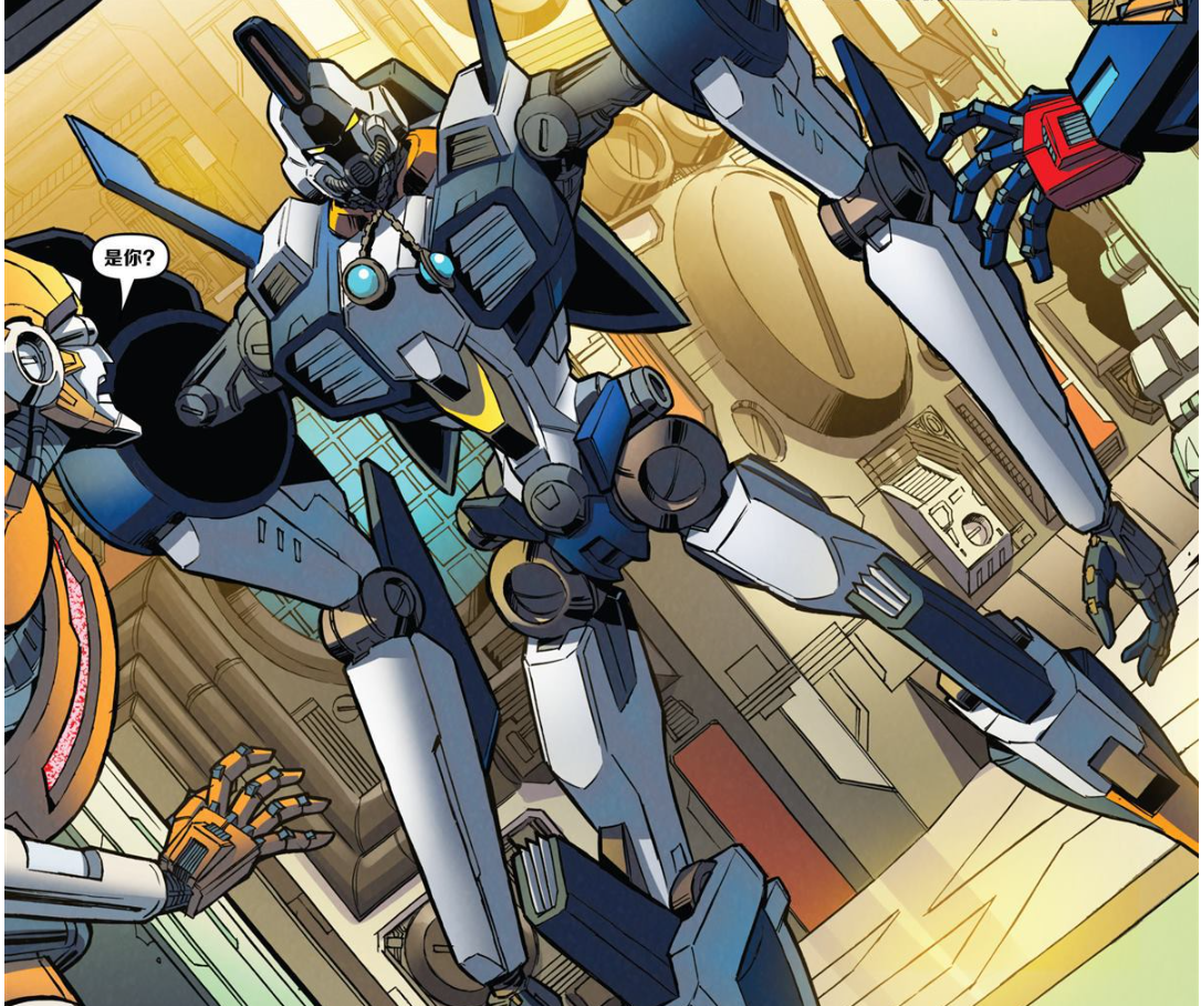 在《变形金刚:难以置信》和《变形金刚:失落之光》中登场,身份为心理