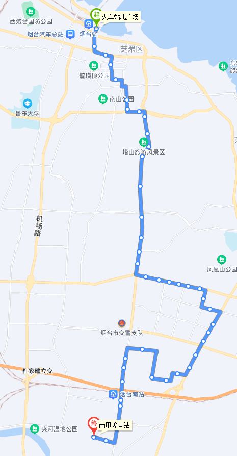 烟台公交86路