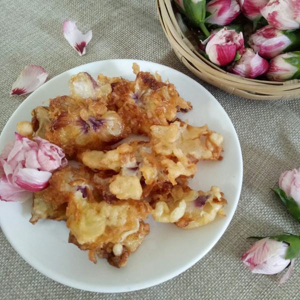 酥炸木槿花