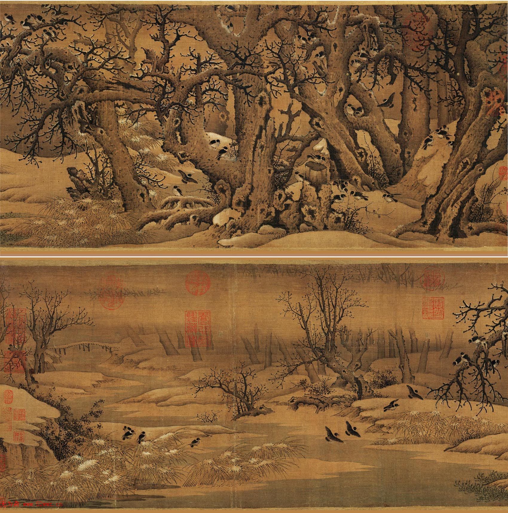 是中国五代宋初山水画家李成(919年-约967年)创作的一幅山水画作品