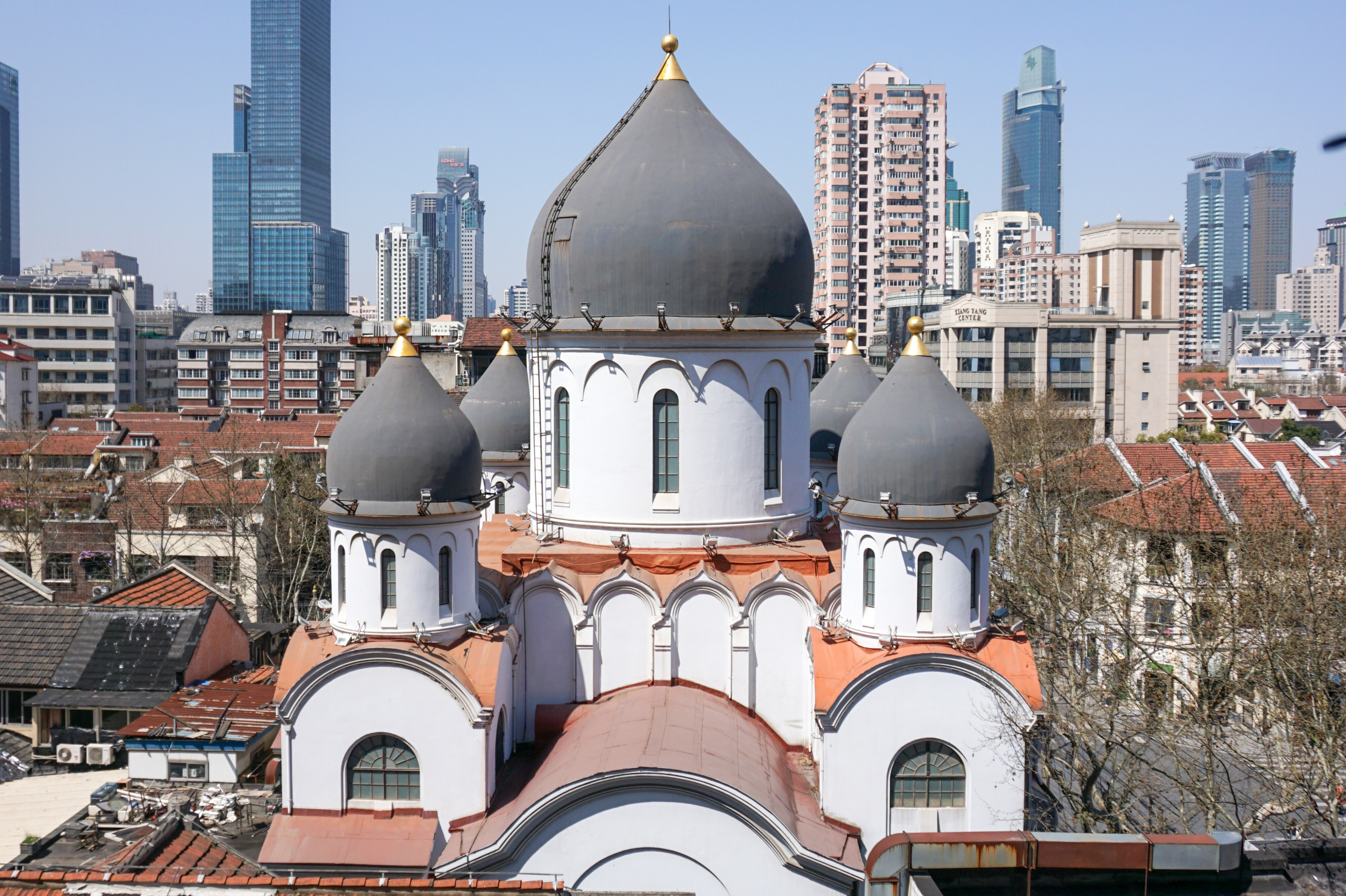  p>上海东正教圣母堂,中国东正教教堂.