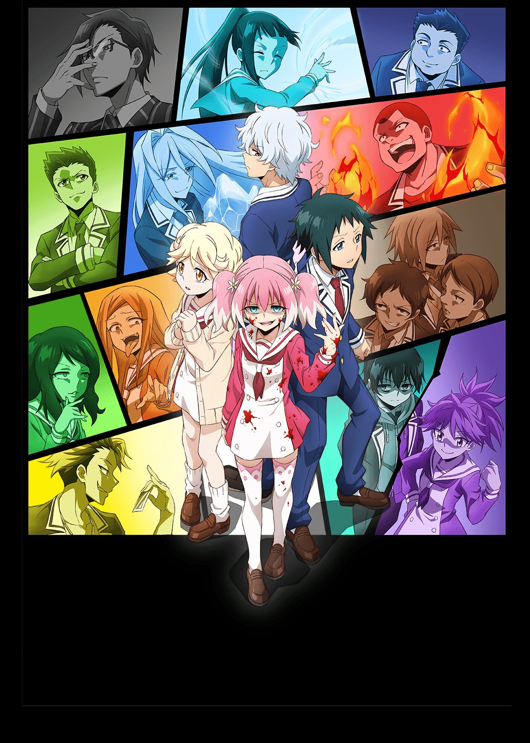 电视动画片《无能力者娜娜》改编自るーすぼーい原作,古屋庵作画的