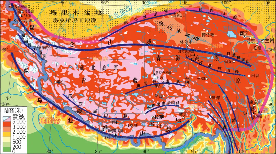 中国地势三级阶梯，你在哪一阶梯？_百科TA说