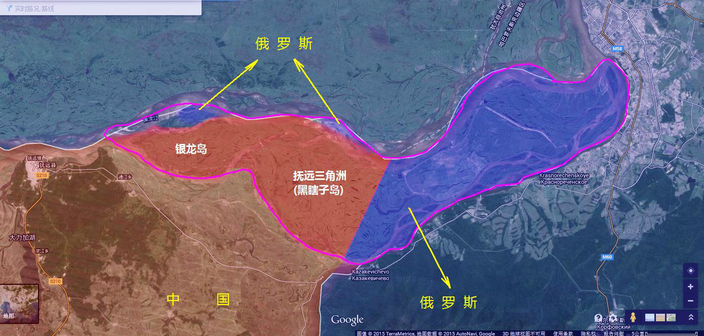  p>黑瞎子岛,又称抚远三角洲,摩林乌珠岛,俄称塔拉巴洛夫岛,大乌苏里