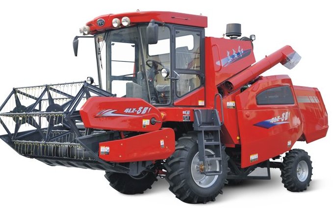东方红4ld-1型背负式谷物联合收割机