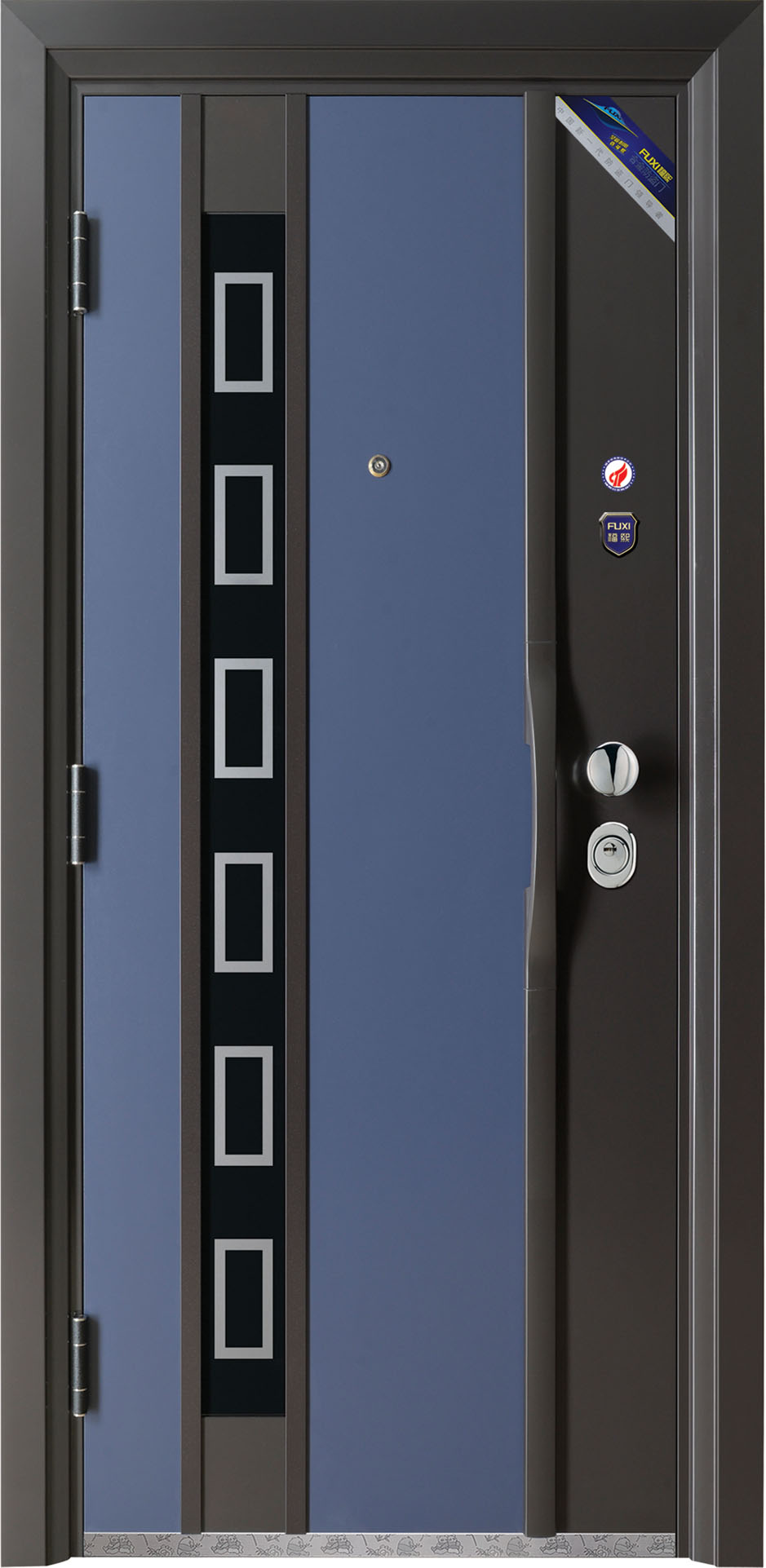 一家设计,生产和销售防盗安全门,别墅门和防爆锁技术于一体的门