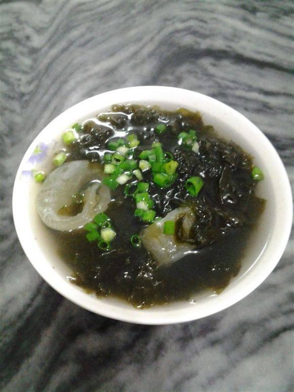 油酥虾皮紫菜汤