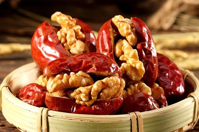 核桃莲枣