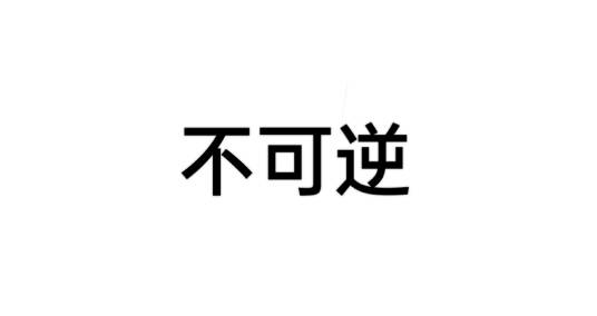 不可逆（汉语词汇）_百度百科