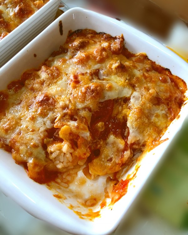 番茄肉酱奶酪焗饭