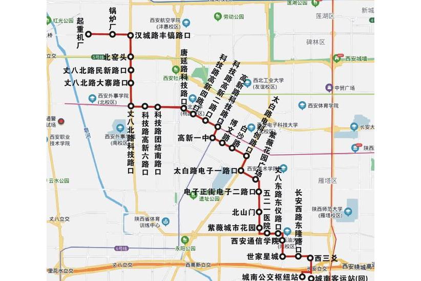 d4p4hok">西安公交第五公司312路是连接高新中心区与电子城的重要线路