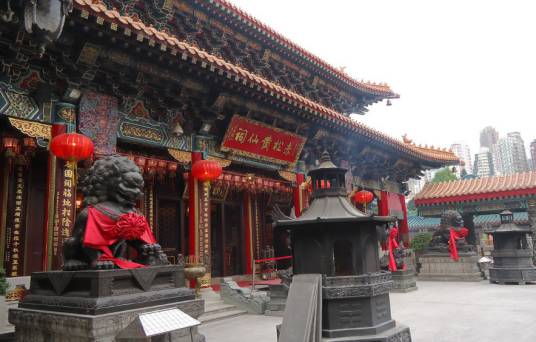 黄大仙祠（香港最著名庙宇之一）_百度百科