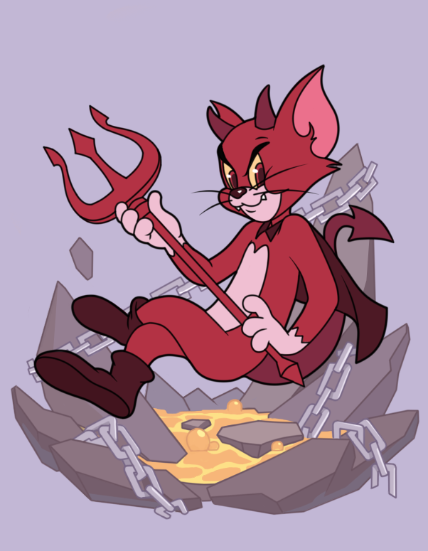 ">恶魔汤姆是《 a target="_blank" href="/item/猫和老鼠/17563470"