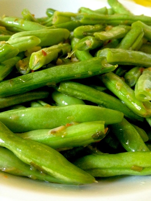 蒜泥四季豆