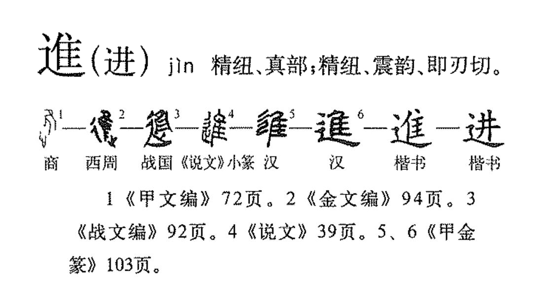 进（汉语文字）_百度百科