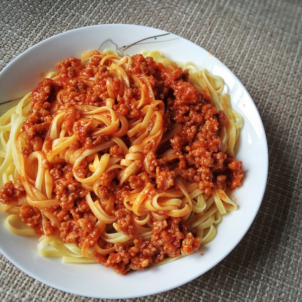 意大利面肉酱